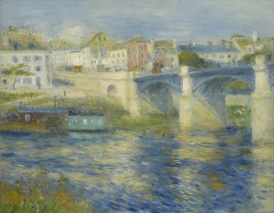 Híd Chatou-ban, 1875 körül (olaj, vászon) alkotó: Pierre Auguste Renoir
