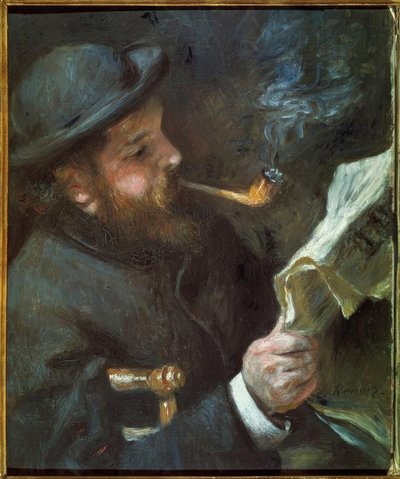 Claude Monet von Pierre Auguste Renoir
