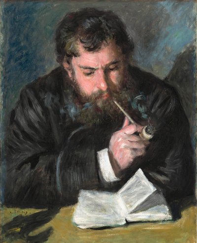 Claude Monet von Pierre Auguste Renoir