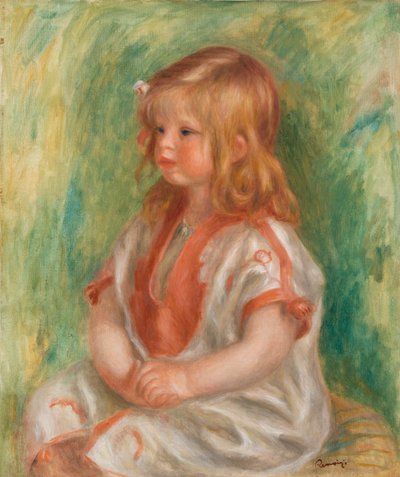 Claude arab ingben (olaj, vászon) alkotó: Pierre Auguste Renoir
