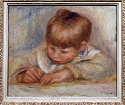 Pierre Auguste Renoir kókuszíró festménye (1841-1919). 1906. Dim. 0,29 x 0,37 m. Lyon, Szépművészeti Múzeum alkotó: Pierre Auguste Renoir