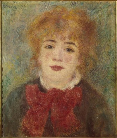 Egy hölgy portréja alkotó: Pierre Auguste Renoir