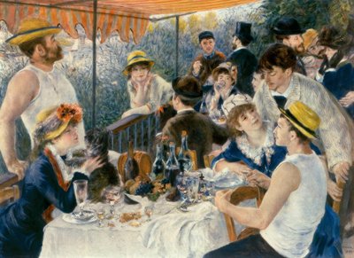 Az evezősök reggelije alkotó: Pierre Auguste Renoir