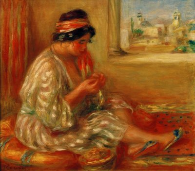 Gabrielle algériai nyelven alkotó: Pierre Auguste Renoir