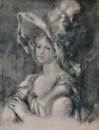 Dieterle félalakos portréja, 1899 körül, 1946 alkotó: Pierre Auguste Renoir