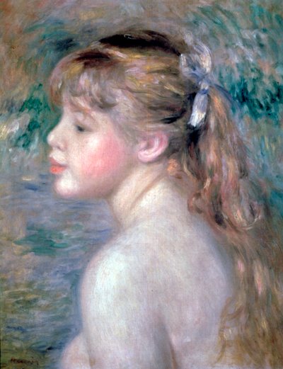 Egy gyermek feje, 1892. alkotó: Pierre Auguste Renoir