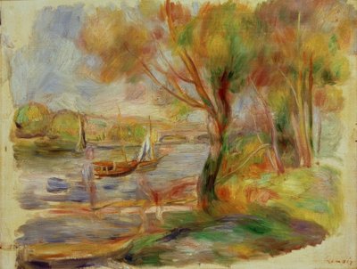 A Szajna Argenteuil-ban alkotó: Pierre Auguste Renoir