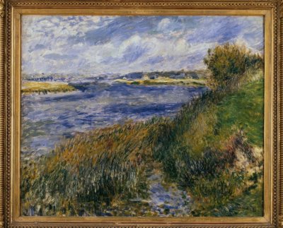 Die Seine bei Champrosay von Pierre Auguste Renoir