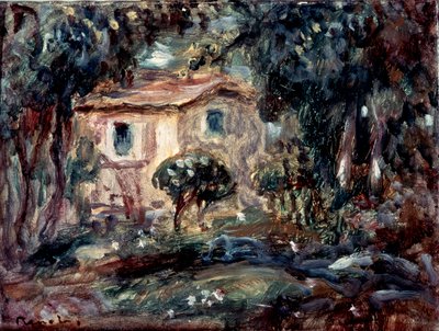 Tájkép. Le Cannet, 1902. alkotó: Pierre Auguste Renoir