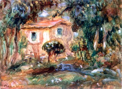 Táj, le Cannet, 1902 alkotó: Pierre Auguste Renoir