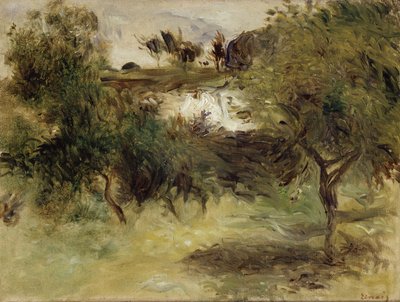 Táj a fákkal alkotó: Pierre-Auguste Renoir