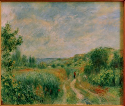 Tájkép Essoyes közelében alkotó: Pierre Auguste Renoir