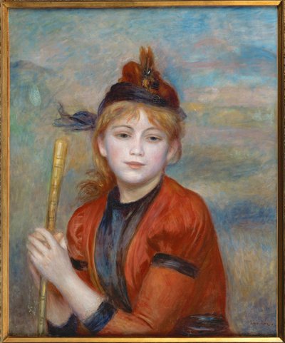 A kiránduló (olaj, vászon) alkotó: Pierre Auguste Renoir