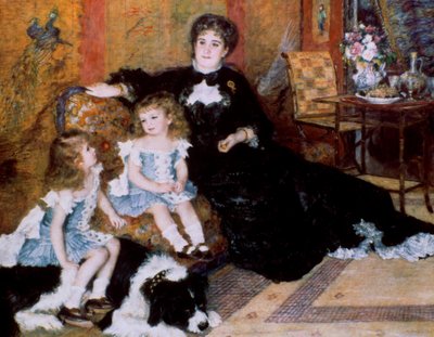 Madame Georges Charpentier és gyermekei, 1878 alkotó: Pierre Auguste Renoir