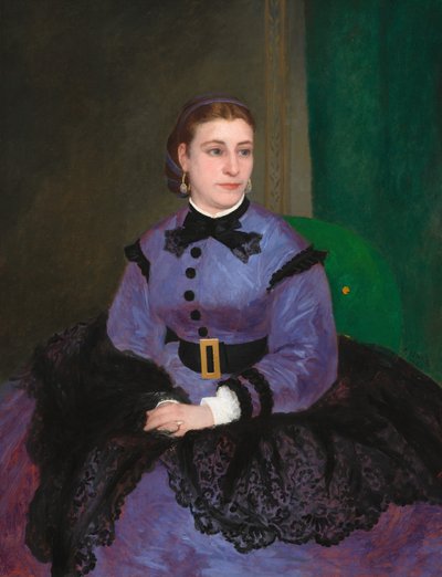Miss Sicot, 1865. alkotó: Pierre Auguste Renoir