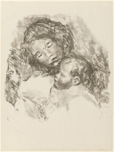 Kismama, nagy tányér alkotó: Pierre-Auguste Renoir