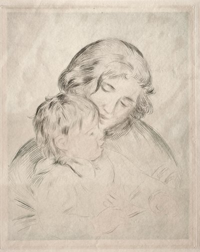 Anya és gyermek alkotó: Pierre-Auguste Renoir