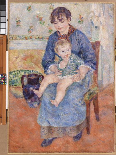Anya és gyermek alkotó: Pierre Auguste Renoir