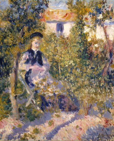 Nini a kertben alkotó: Pierre Auguste Renoir