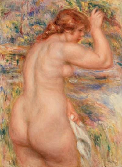 Akt a tájban alkotó: Pierre Auguste Renoir