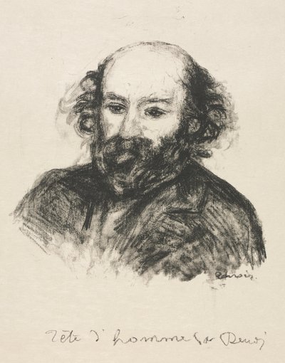 Paul Cézanne, c. 1902. alkotó: Pierre Auguste Renoir