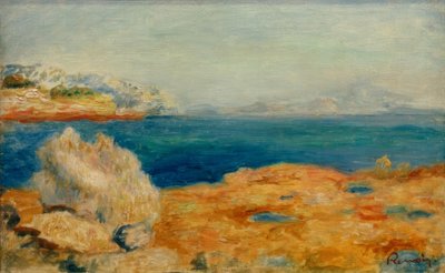 Tengerparti táj alkotó: Pierre Auguste Renoir