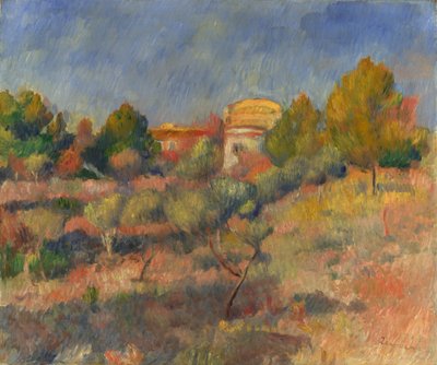 Pigeon Coop a Bellevue-ban alkotó: Pierre Auguste Renoir
