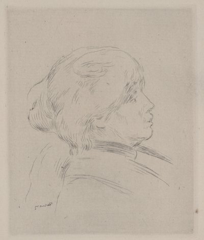 Berthe Morisot portréja alkotó: Pierre Auguste Renoir