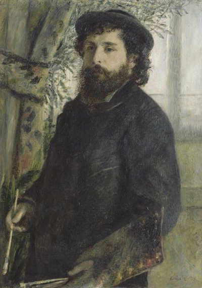 Claude Monet portréja, 1875 alkotó: Pierre Auguste Renoir