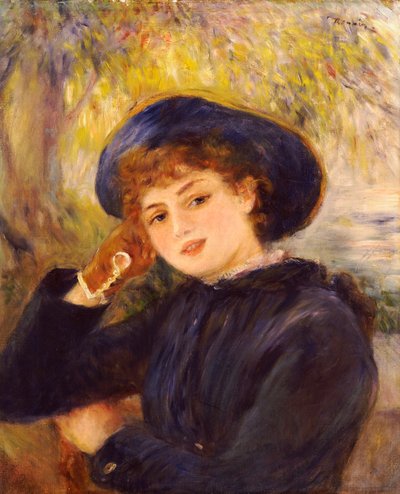 Mademoiselle Demarsy portréja, 1882 alkotó: Pierre Auguste Renoir