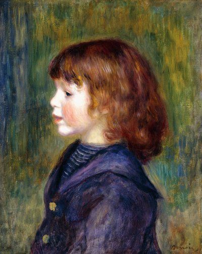 Pierre Renoir portréja matrózruhában, 1890 alkotó: Pierre Auguste Renoir