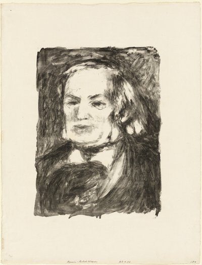 Richard Wagner portréja alkotó: Pierre Auguste Renoir