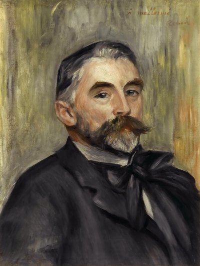 Stéphane Mallarmé portréja 1842-1898 alkotó: Pierre Auguste Renoir