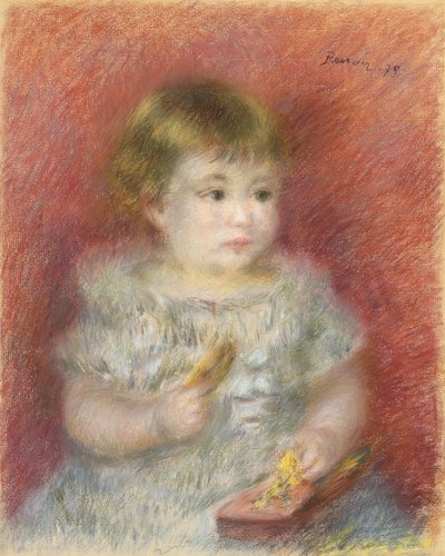 Egy csecsemő portréja, 1878 alkotó: Pierre Auguste Renoir