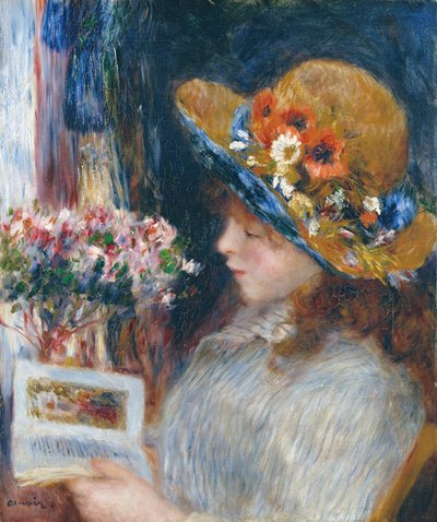 Olvasó lány alkotó: Pierre-Auguste Renoir