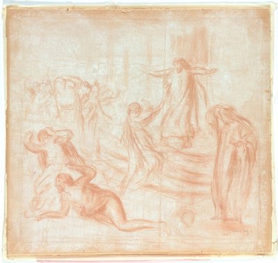 Skizze zu Ödipus Rex von Pierre Auguste Renoir