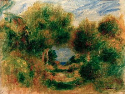 Ki az erdőből, alul a tenger alkotó: Pierre Auguste Renoir