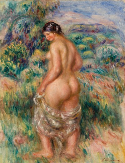 Álló fürdőző alkotó: Pierre Auguste Renoir