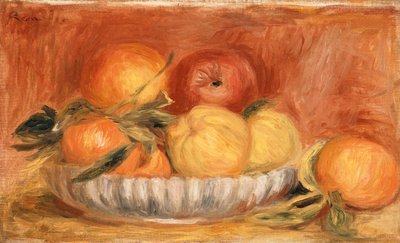 Csendélet almával és naranccsal; Nature Morte aux pommes et narancs, 1890-es évek vége alkotó: Pierre Auguste Renoir
