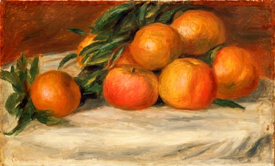 Csendélet almával és naranccsal, 1901 körül alkotó: Pierre Auguste Renoir
