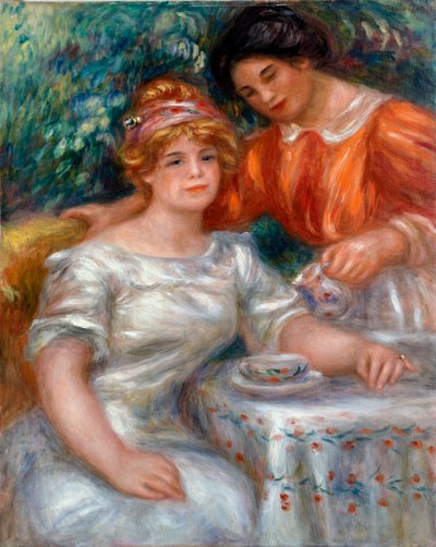 Tea Time alkotó: Pierre Auguste Renoir