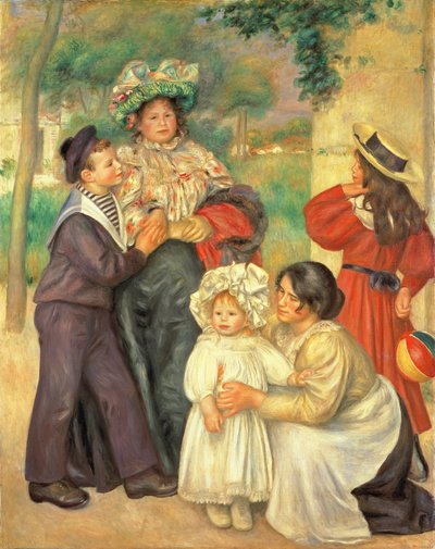 A művész családja alkotó: Pierre Auguste Renoir