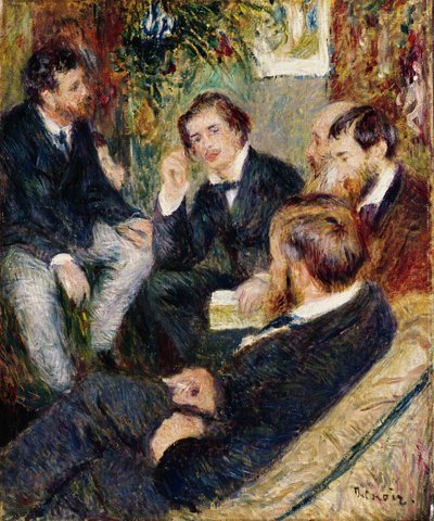 A művész stúdiója, Rue Saint-Georges, 1876 alkotó: Pierre Auguste Renoir