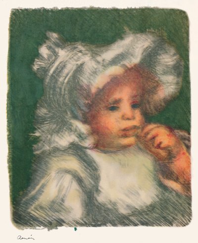 A gyermek a keksszel, 1898-1899, 1946 alkotó: Pierre Auguste Renoir