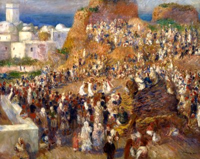 A mecset, vagy arab fesztivál, 1881 alkotó: Pierre Auguste Renoir