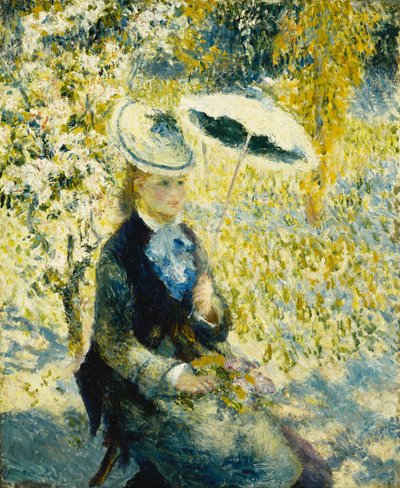Az esernyő; L"Ombrelle, 1878 alkotó: Pierre Auguste Renoir