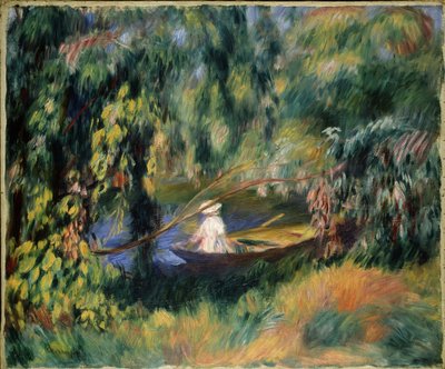 A csónak, 1878 körül. alkotó: Pierre Auguste Renoir
