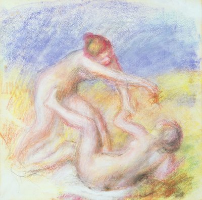 Két akt (olaj, vászon) alkotó: Pierre Auguste Renoir
