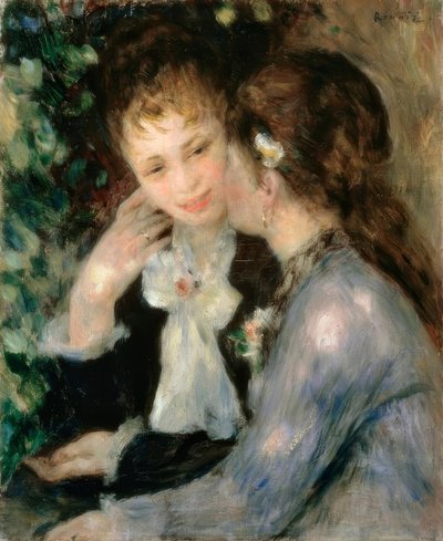 Bizalmas beszélgetések alkotó: Pierre Auguste Renoir