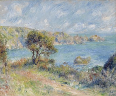 Megtekintés Guernseyben, 1883 alkotó: Pierre Auguste Renoir